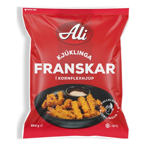 Ali Kjúklingafranskar í kornflexhjúp