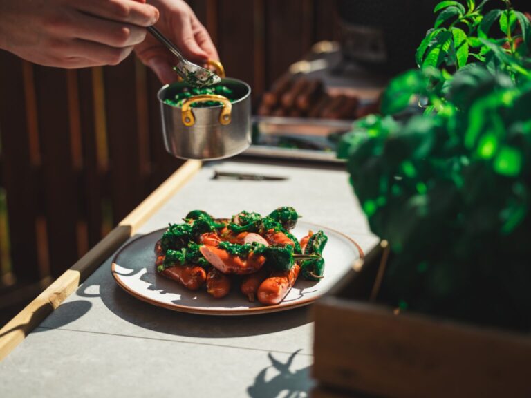 Chimichurri Cheddar pylsur