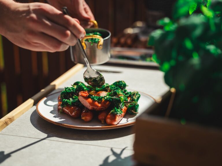 Chimichurri Cheddar pylsur